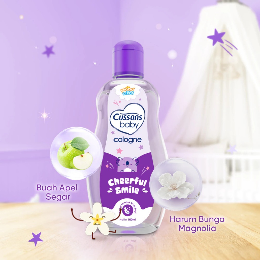 Minyak Wangi Bayi Cussons Baby Cologne 100 ml - Gambar 4
