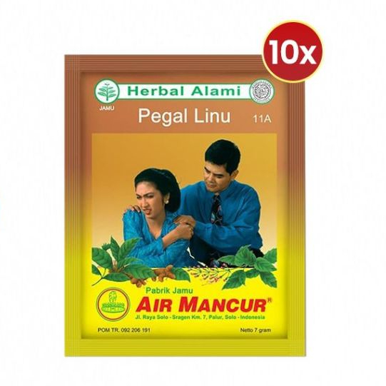 Jamu Serbuk Pegal Linu + Param Mustajab + Parcok 25ml FREE Pouch P3K - Gambar 3