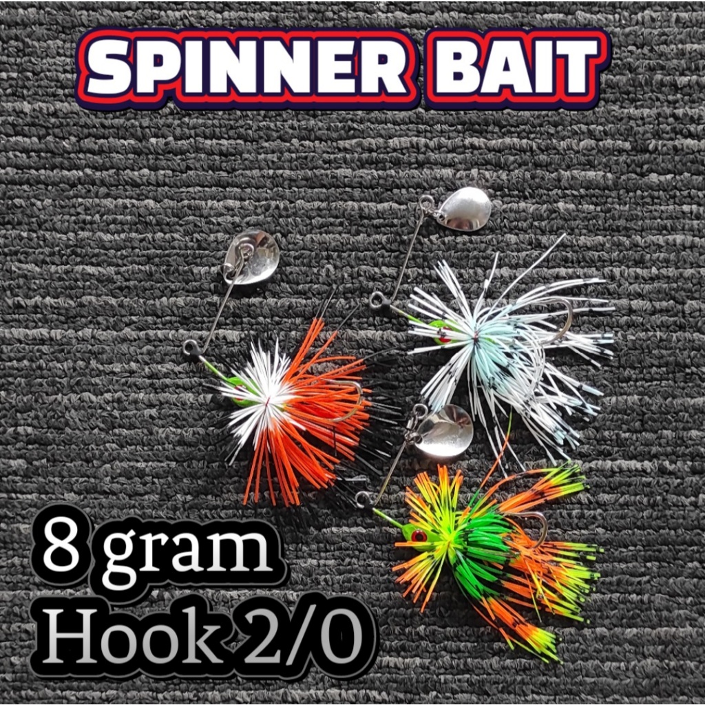 SPINNER FISHING BAIT SPINNER BAIT V CASTING BAIT SNAKE BAIT TOMAN ETC ...