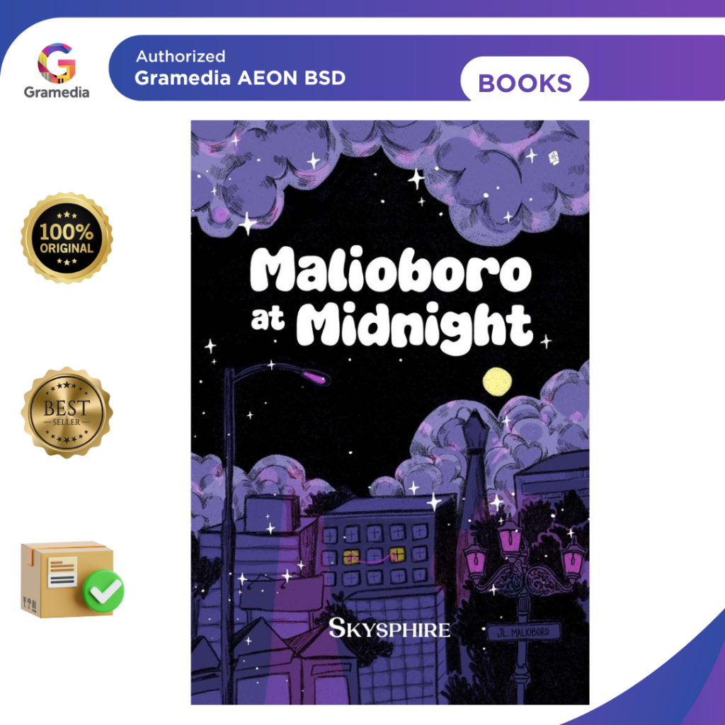 Novel Malioboro at Midnight New Version- Gramedia AEON BSD