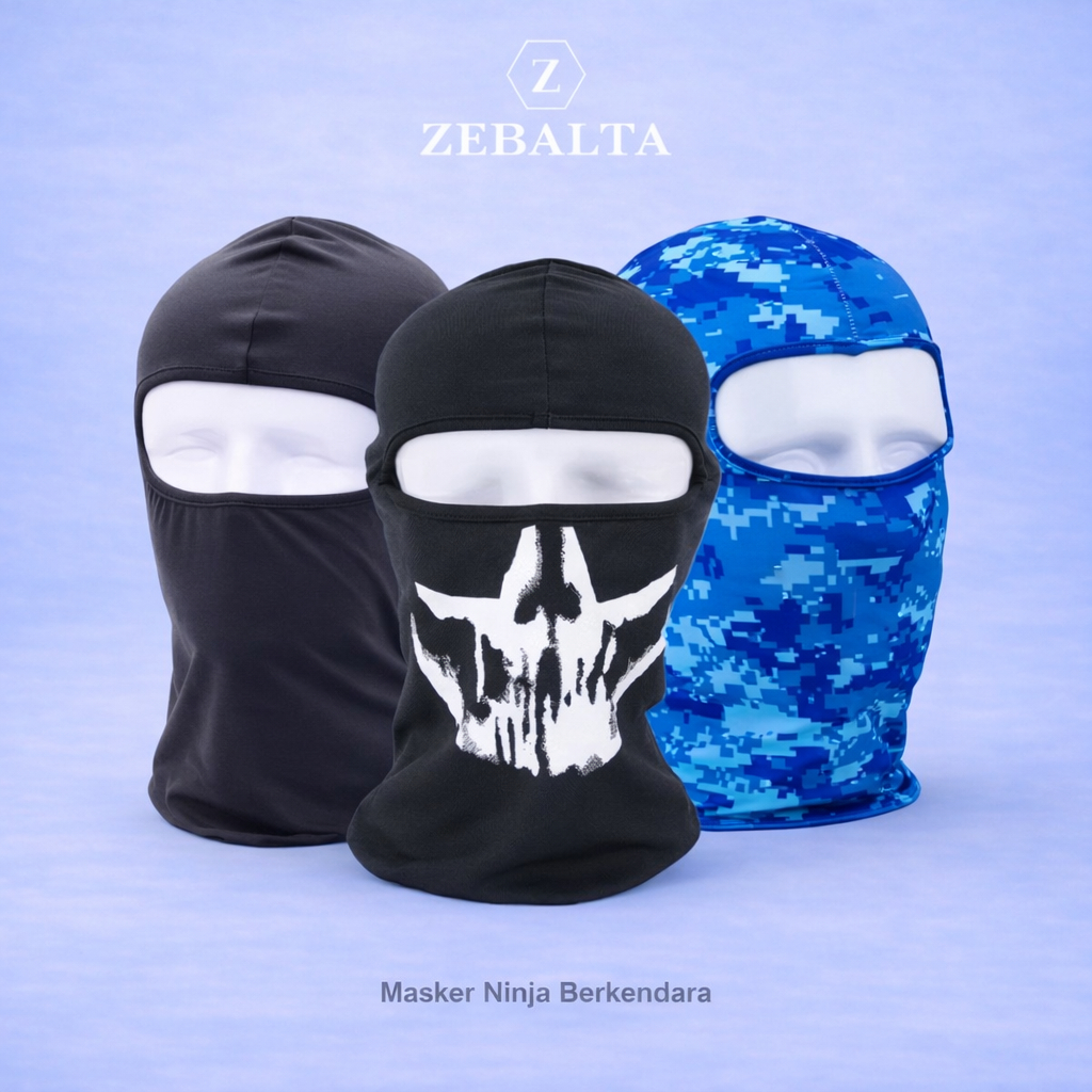 ZEBALTA - Masker Ninja Berkendara