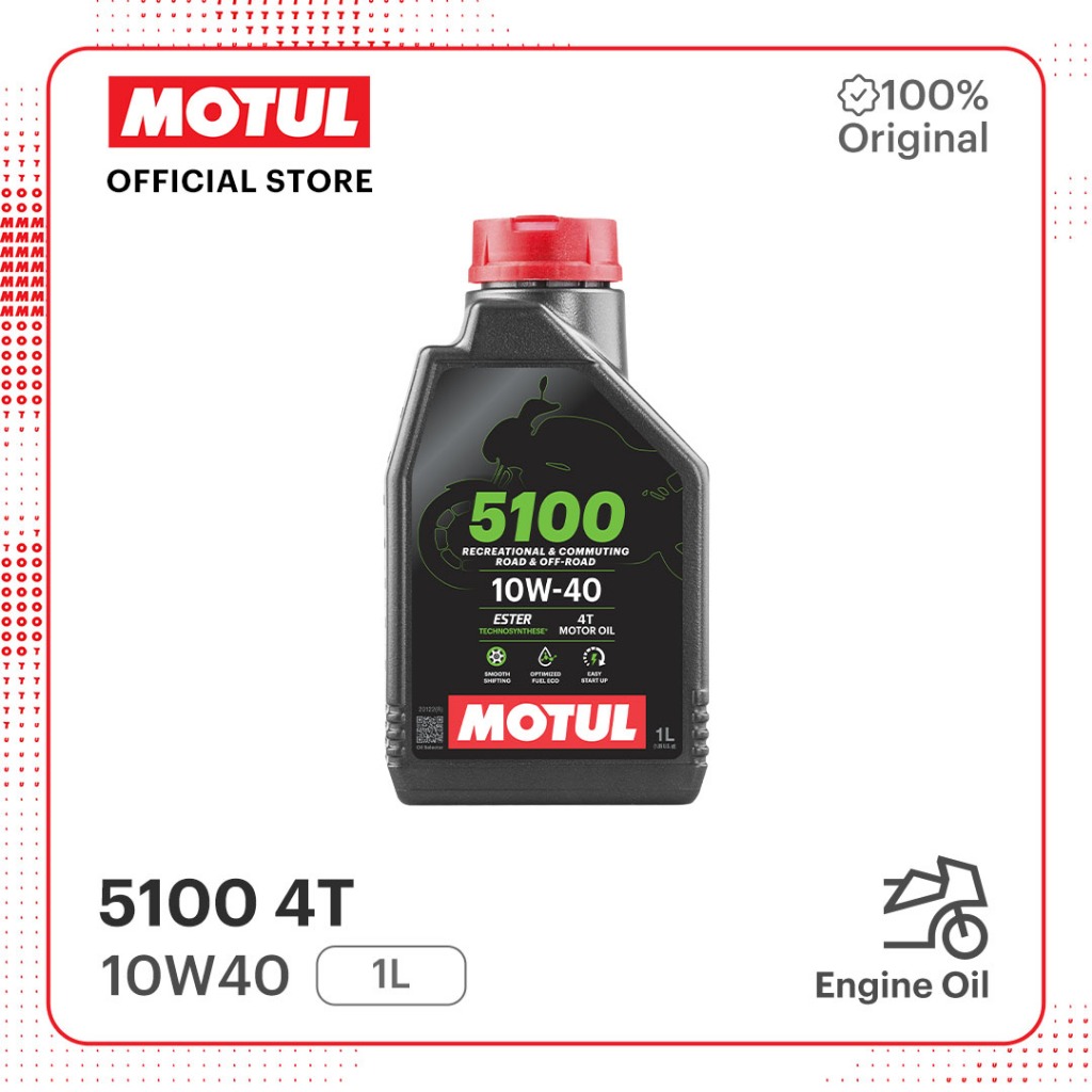 Oli Motor Motul 5100 4T 10W40 1L