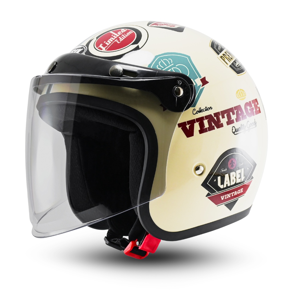 BIPPLAST Helm Bogo Oscar Motif SPEED CUSTOM Helem Keren dan Kekinian - Gambar 4
