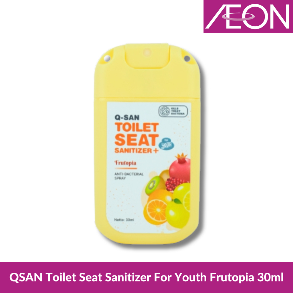 Qsan Toilet Seat Sanitizier For Youth Frutopia 30Ml