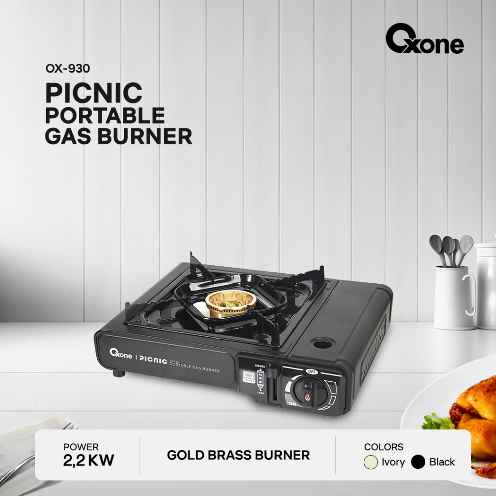Oxone OX930 Picnic Portable Gas Burner / Kompor portable / Kompor Piknik