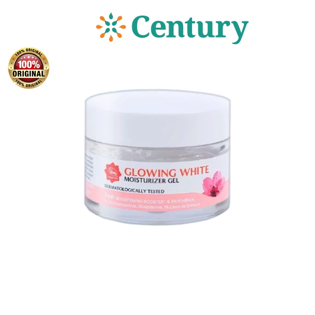 VIVA CREAM GLOWING WHITE MOISTURIZER GEL 50GR / PERAWATAN WAJAH / CREAM WAJAH/ - Gambar 3