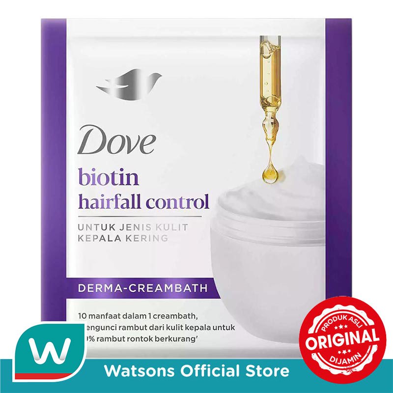 Dove Creambath Biotin Haifall Control 30g - Gambar 2