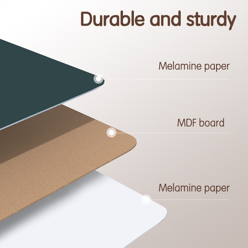 Deli I-Select Papan Tulis Mini Bisa Kapur dan Spidol / Multi-Purpose Mini Writing Board A4 UZ800 - Gambar 4