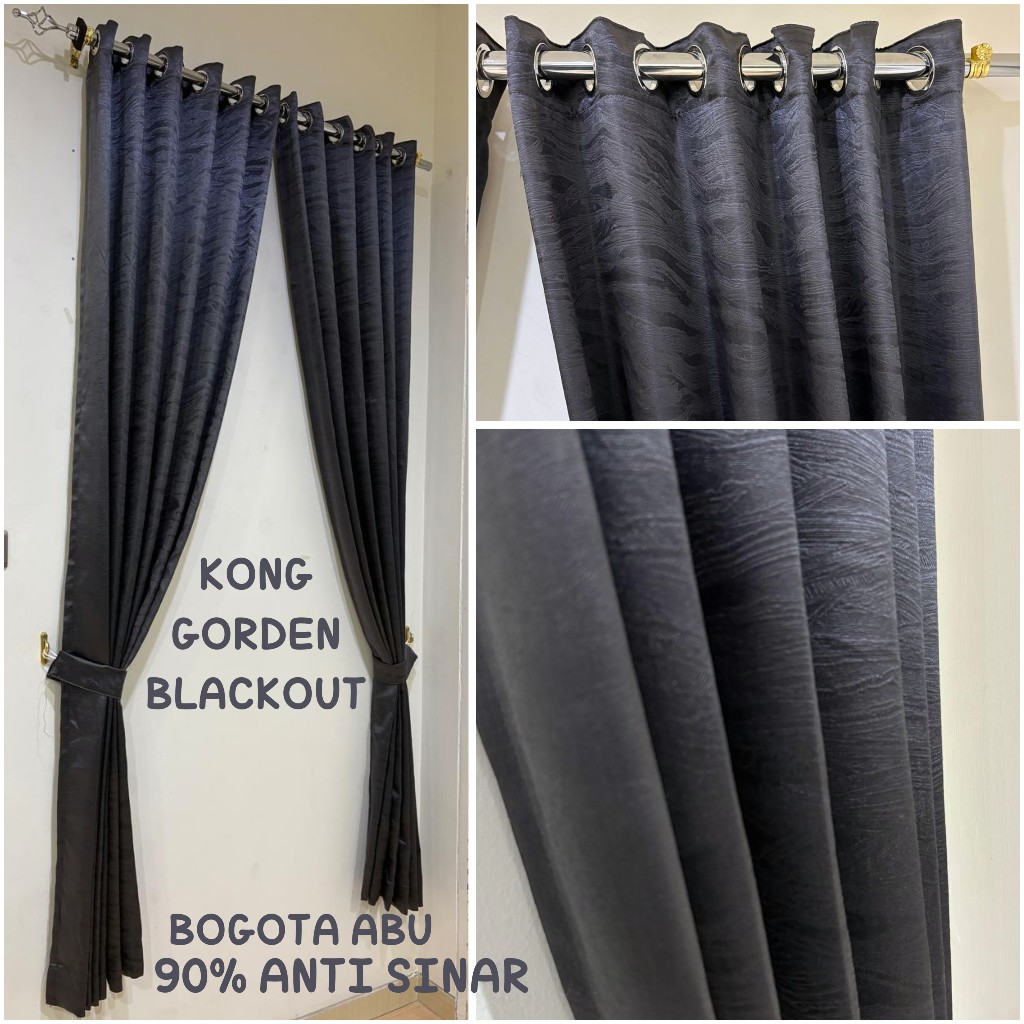 KONG GORDEN BLACKOUT EMBOS MODEL 12 RING 6 GELOMBANG TINGGI 200 DAN 225 CM - Gambar 4