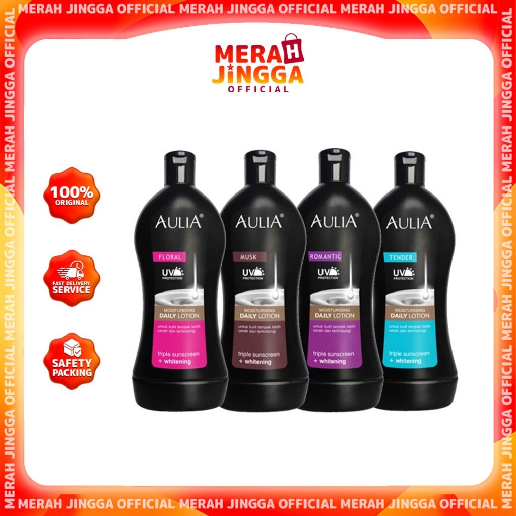 Aulia Daily Lotion 500ml / Merah Jingga Official