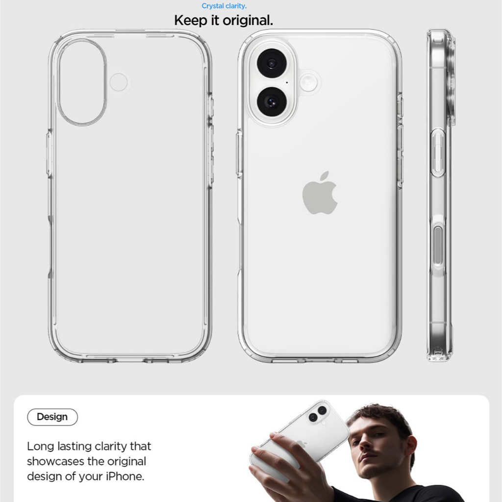 SPIGEN Special Live Case for iPhone 17 Ultra Hybrid Clear Anti Shock Transparant Cover Casing - Gambar 4