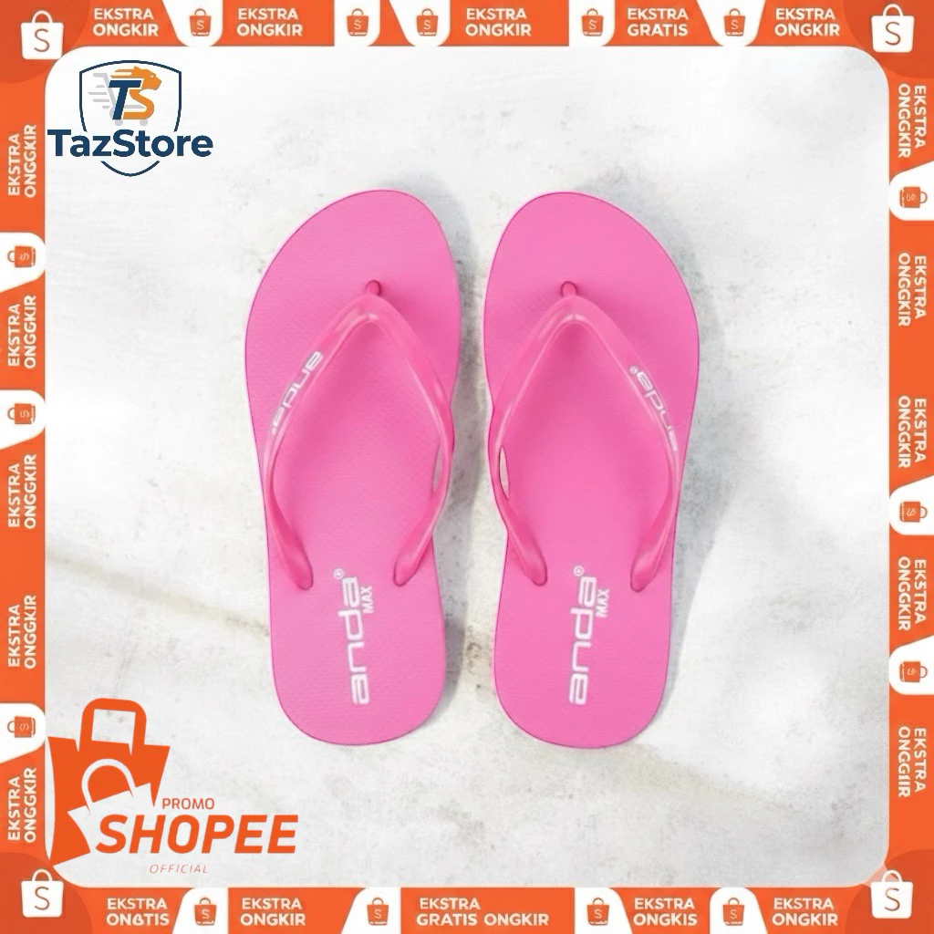 Sandal Jepit Wanita ANDA NICE Anti Slip Nyaman Dan Ringan - Gambar 4