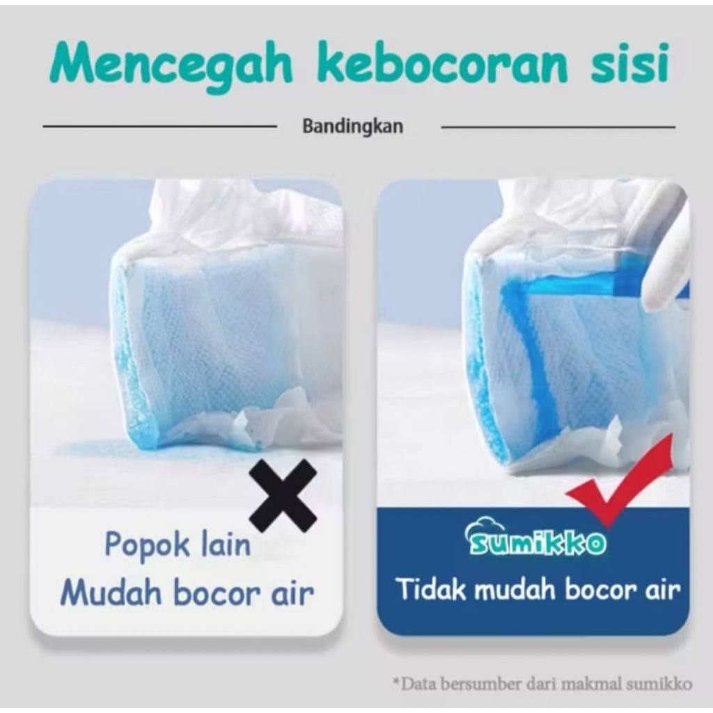 POPOK BAYI SUMIKKO READY STOK CELANA 50pcs‼️‼️‼️ - Gambar 3