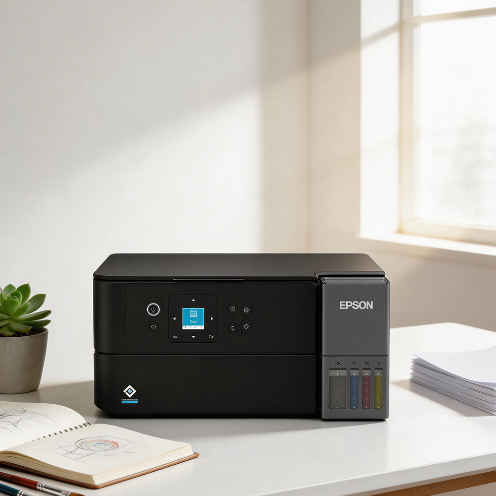 Printer Epson L8050 L 8050 Photo A4 WiFi Tinta 673 / L4360 A4 Wi-Fi Duplex AIO Tank Garansi Resmi - Gambar 4