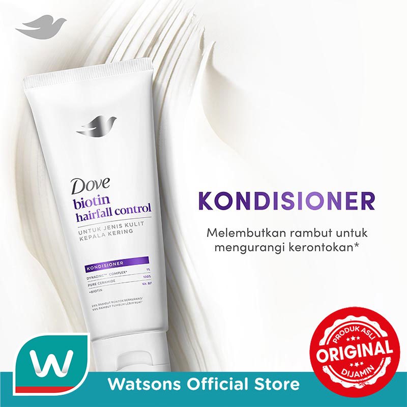 Dove Conditioner Biotin Hairfall Control 135ml - Gambar 4