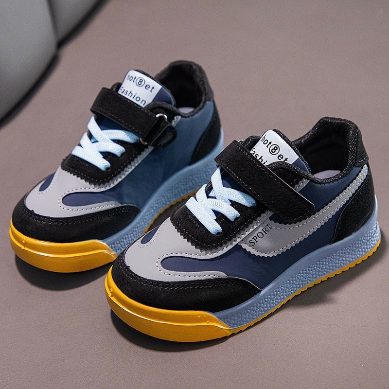 Sepatu Anak Sneakers Original Ukuran 25 - 35 Sepatu Sekolah SD SMP Nyaman Ringan Anti Slip Q - 27 - Gambar 2