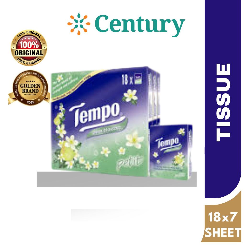 TEMPO PEAR BLSM PETIT 18X7`S (1 PCS) /TISSUE / PERAWATAN DIRI