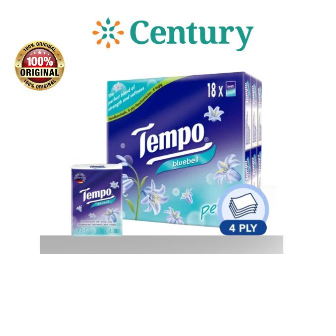 TEMPO BLUEBELL PETIT 18X7`S (1 PCS) / TISSUE / PERAWATAN DIRI - Gambar 3