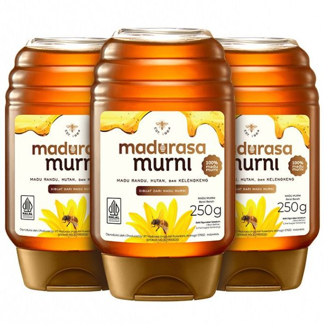 Madurasa Murni 250gr (3) - Madu Randu Madu Hutan Kelengkeng - Gambar 2