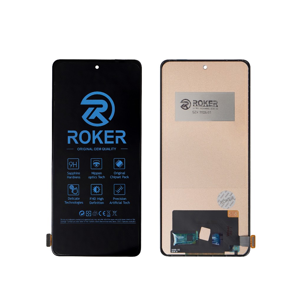 ROKER LCD TOUCHSCREEN VIVO V30 5G /V40 5G FULLSET