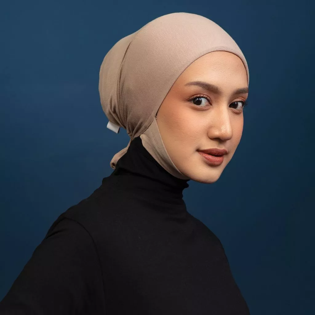 Lozy Hijab - Inner Chin Mesh Tencel (Inner Ciput Dagu Tali Belakang Bahan TENCEL™ Micro Modal) - Gambar 2