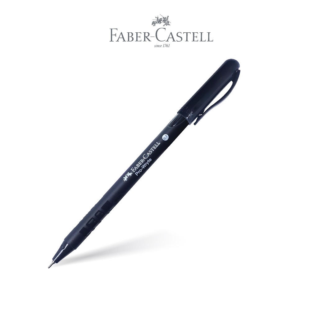 Faber-Castell Ballpoint Pen Pro Wryte Black Ink 0,7mm Box of 12