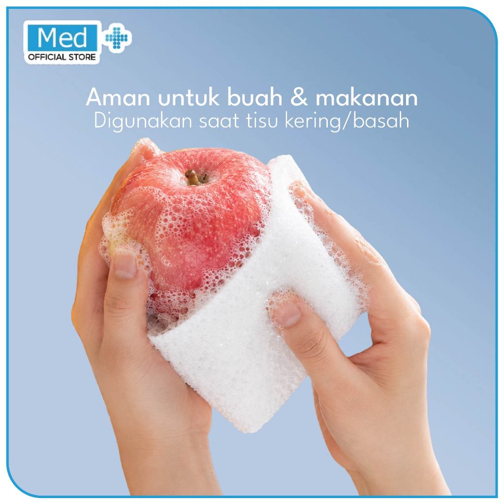 Med+ Kitchen Towel Tissue Disposable Sabun / Tisu Dapur Multifungsi Sekali Pakai Praktis & Higienis - Gambar 4
