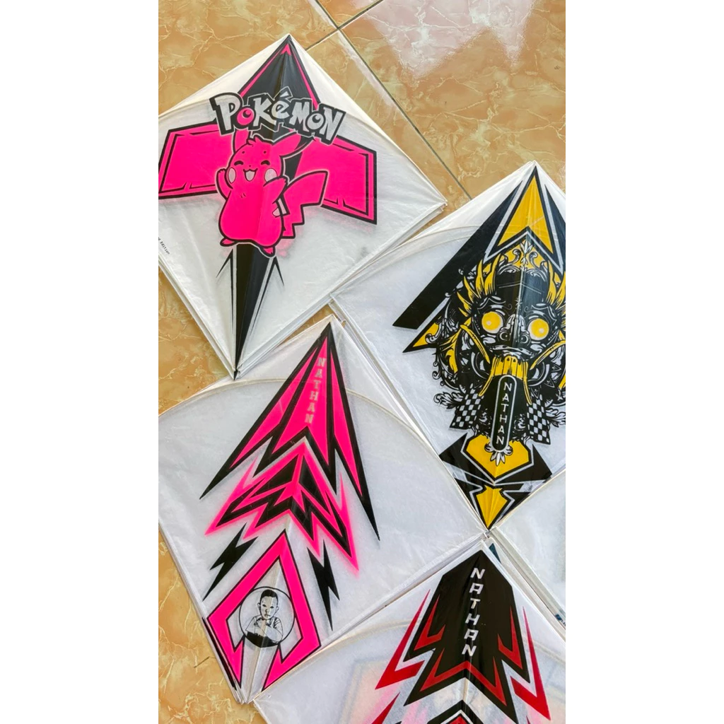 LAYANGAN SUKHOI SUPER LILITAN APUS 100PCS