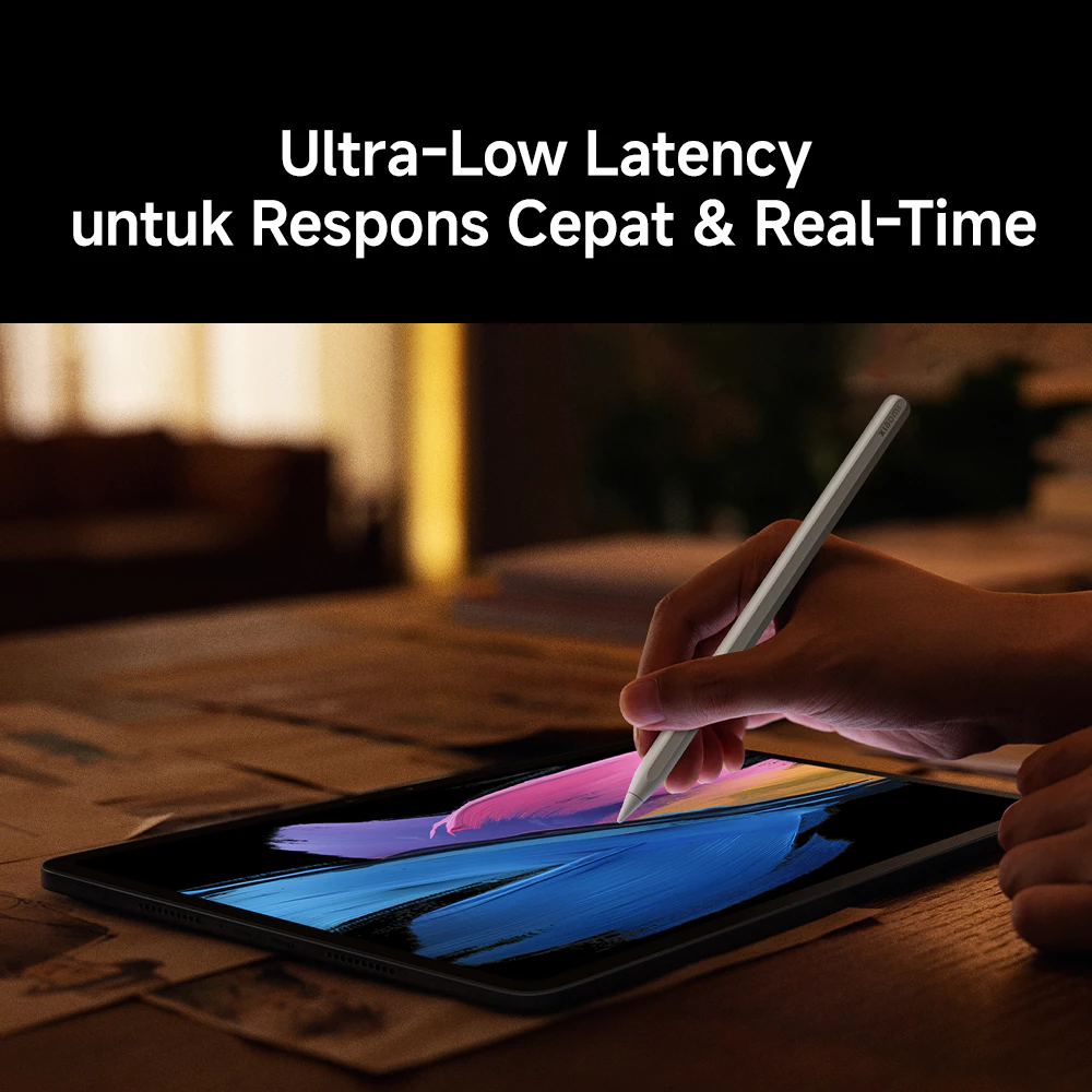 Xiaomi Focus Pen Pro / Desain Ramping Tanpa Tombol yang Minimalis & Nyaman / Ultra Low Latency untuk Respons Cepat & Real-Time / Level Tekanan dengan Presisi Tinggi & Akurat / Kontrol Intuitif dengan Gesture yang Cepat & Seamless / Smart Pen [Xiaomi Offic - Gambar 3