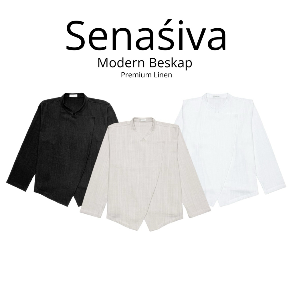 KATUN Itschon - Senasiva - Premium Linen Beskap - Men - Thick Cotton ...