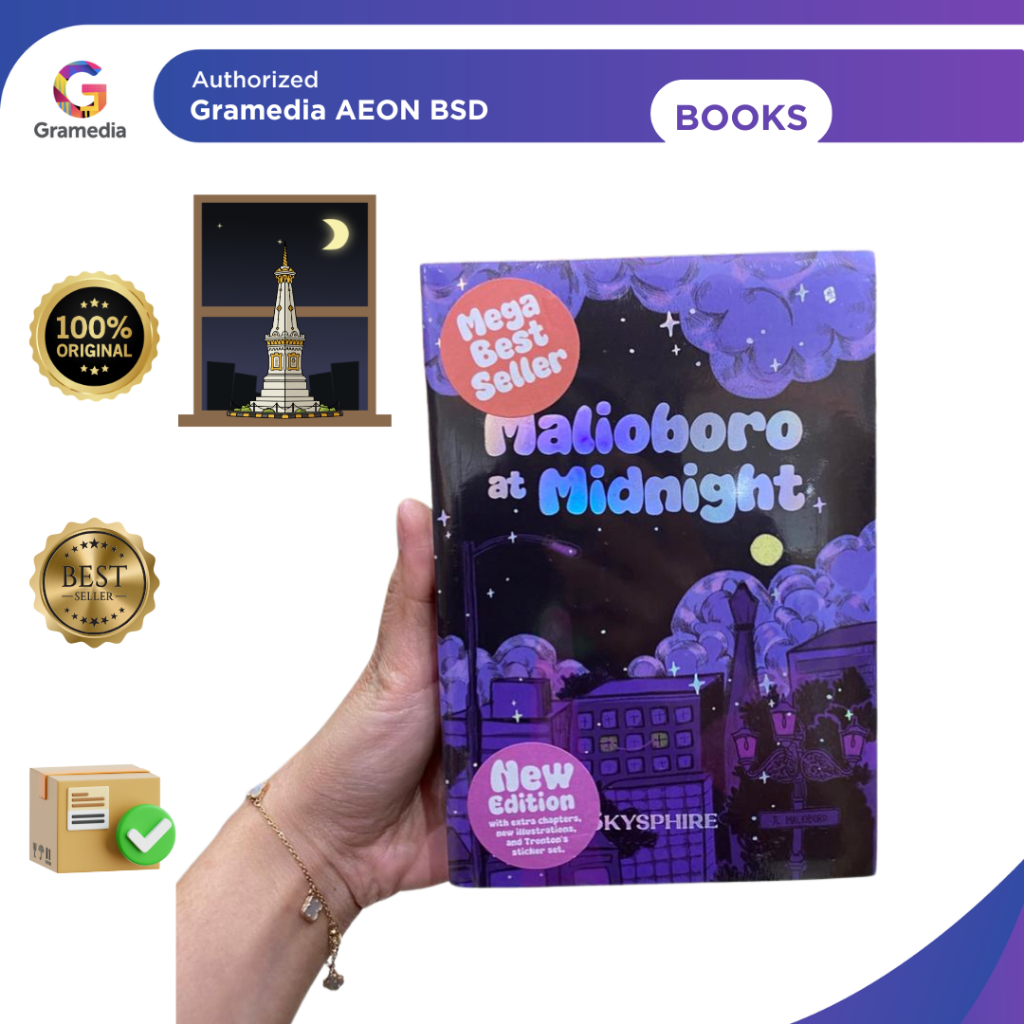 Novel Malioboro at Midnight New Version- Gramedia AEON BSD - Gambar 2