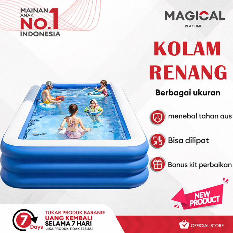 Magical Playtime Kolam Renang Anak Anti Slip Aman