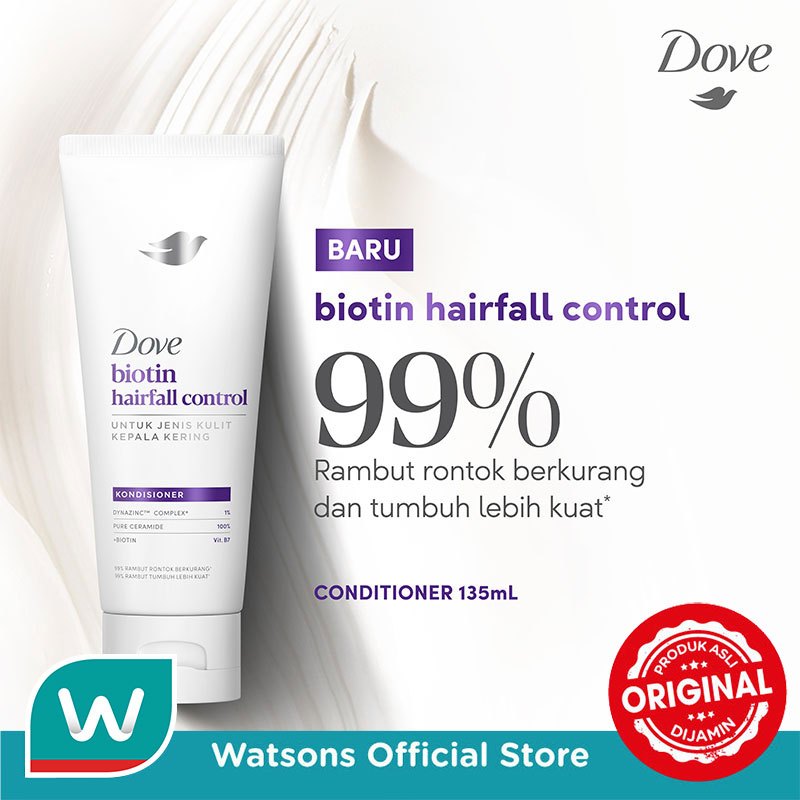 Dove Conditioner Biotin Hairfall Control 135ml