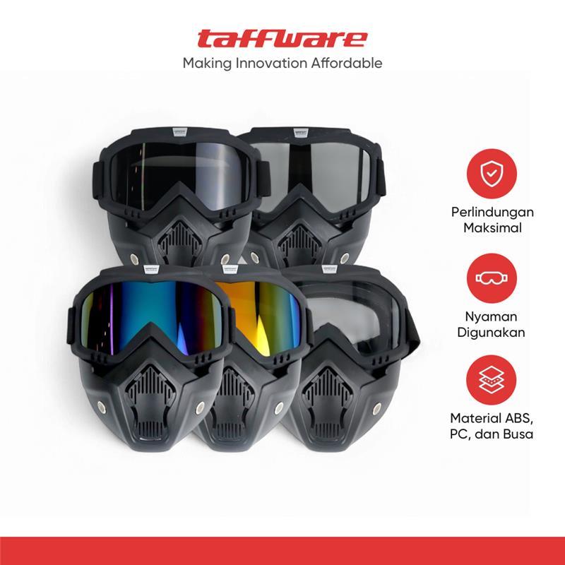 TaffSPORT BOLLFO Kacamata GM Retro Anti Glare Windproof