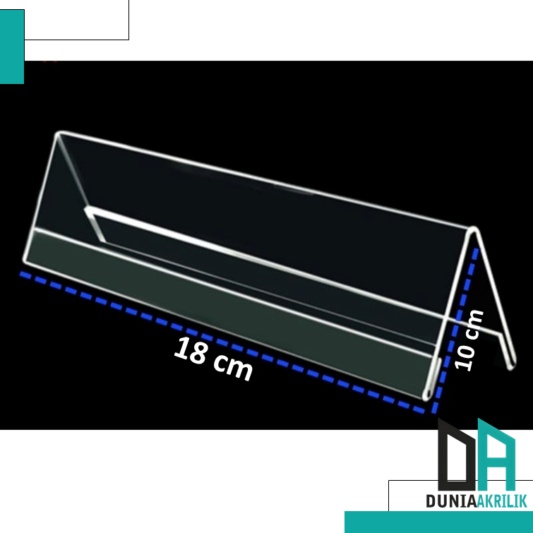 Acrylic NAME PLATE Triangular Table NAME PLATE/ 10X18CM | Shopee Singapore