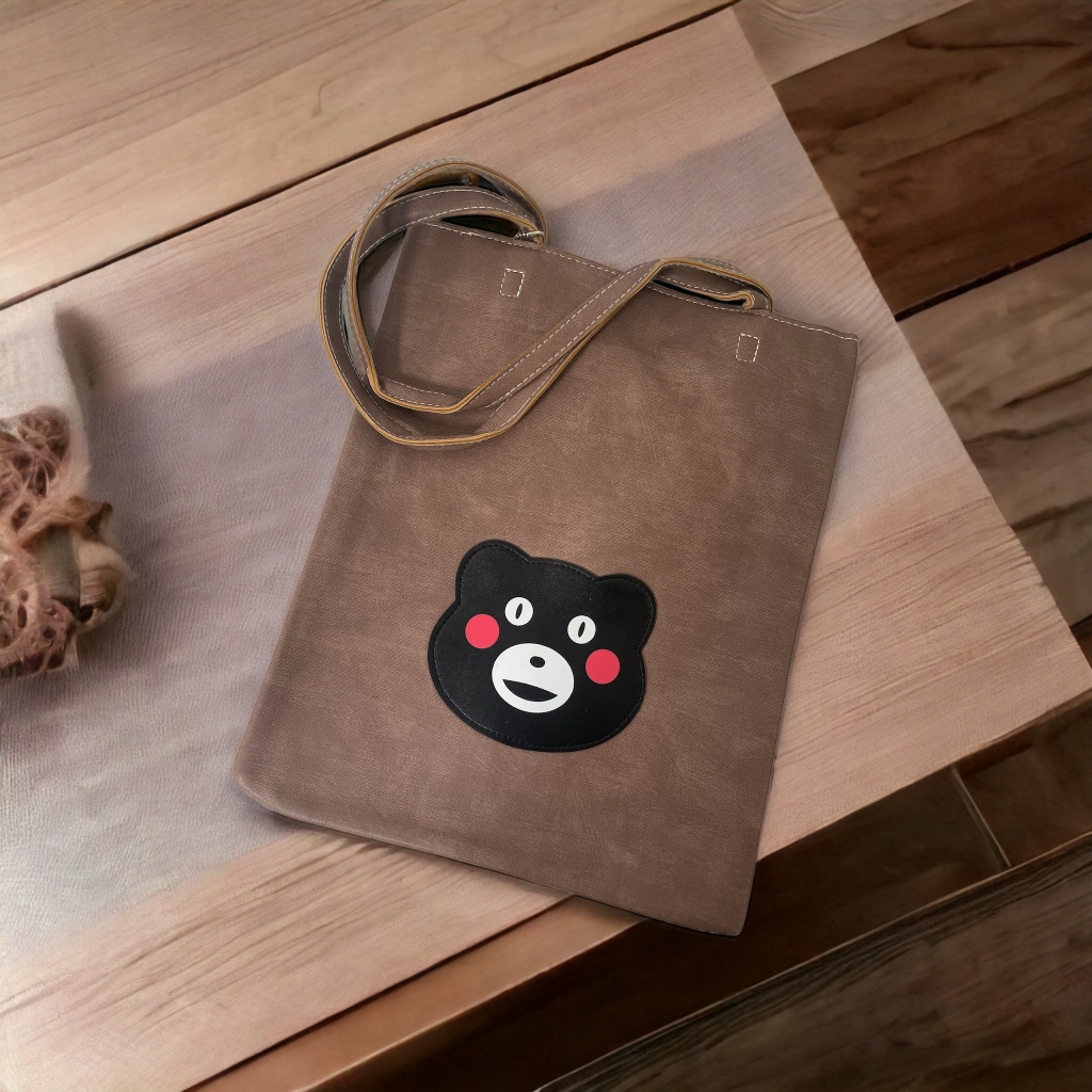 Tote Bag Kekinian Motif Bunny Bear - Gambar 4