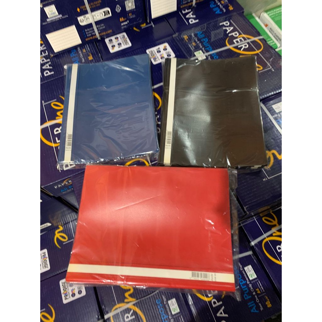 BANTEX Quatation Folders with Coloured Back Cover A4 3230 Business File ...