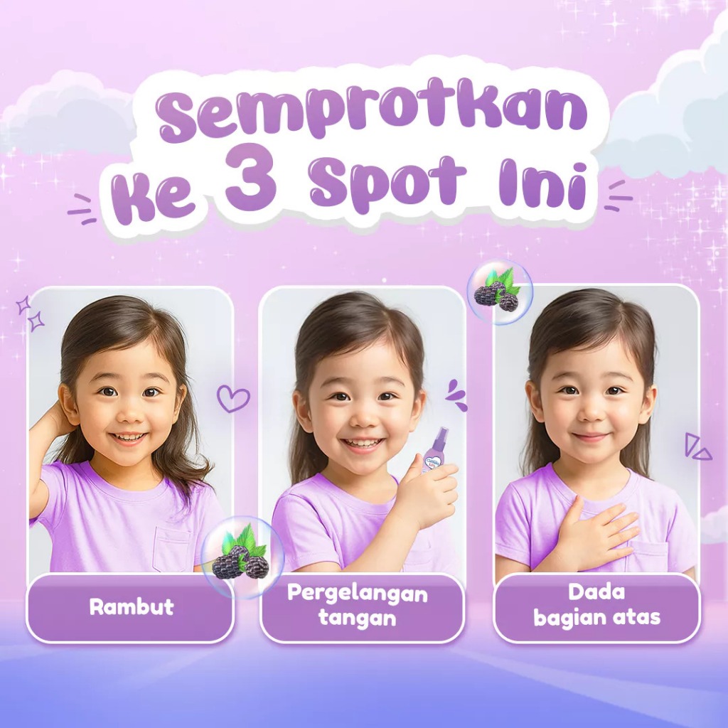 Parfum Anak Cussons Kids Hair & Body Cologne 100 ml - Gambar 3