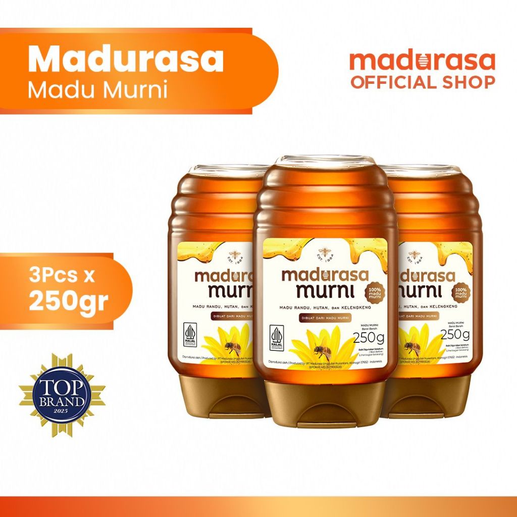 Madurasa Murni 250gr (3) - Madu Randu Madu Hutan Kelengkeng