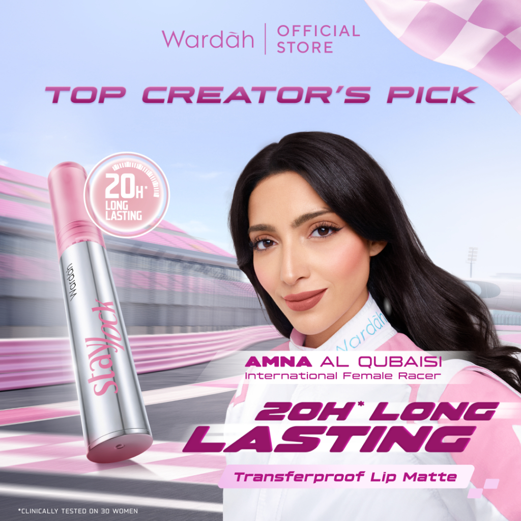 [TOP CREATOR'S PICK] NEW! WARDAH Staylock Lip Matte: 20H+ Long lasting Lip Cream Ringan Nyaman Smooth Long Lasting Foodproof Waterproof Matte Lipstick Lipcream Make Up Lip cream Intense Transferproof dan Tahan Lama Hingga 20 jam*-Makeup