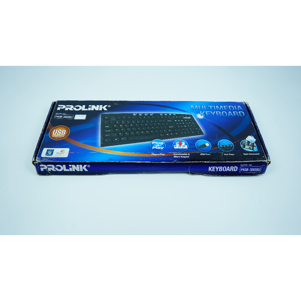 CLEARANCE PROLINK (MOUSE, KEYBOARD KABEL & WIRELESS, USB HUB, MODEM, CCTV) UNIT BERFUNGSI, DUS JELEK, GARANSI 1 BULAN - Gambar 2