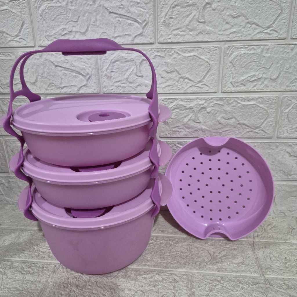 Tupperware Carry all bowl CAB lunch box food container | Shopee Singapore