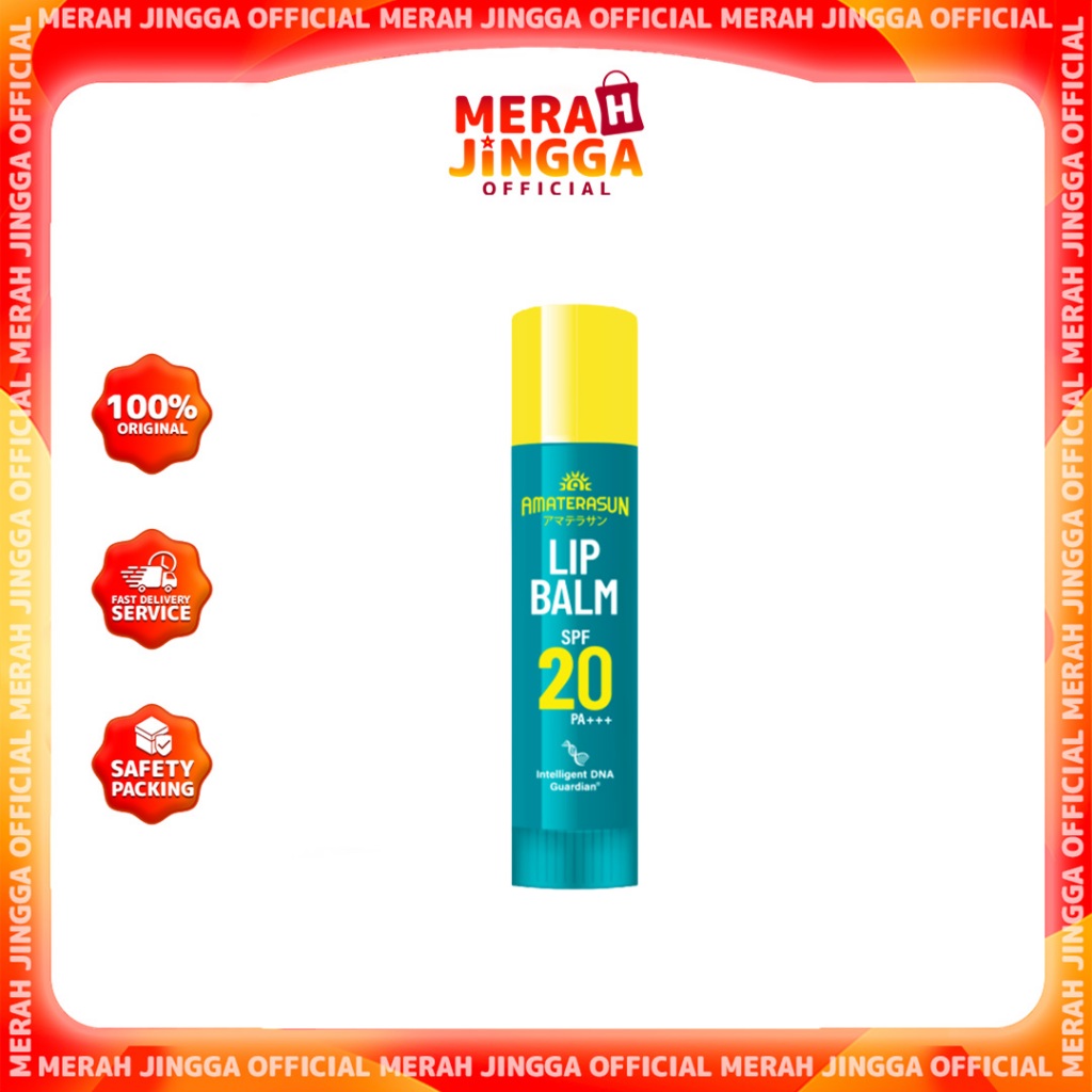 Amaterasun Lip Balm SPF 20 PA+++ / Merah Jingga Official