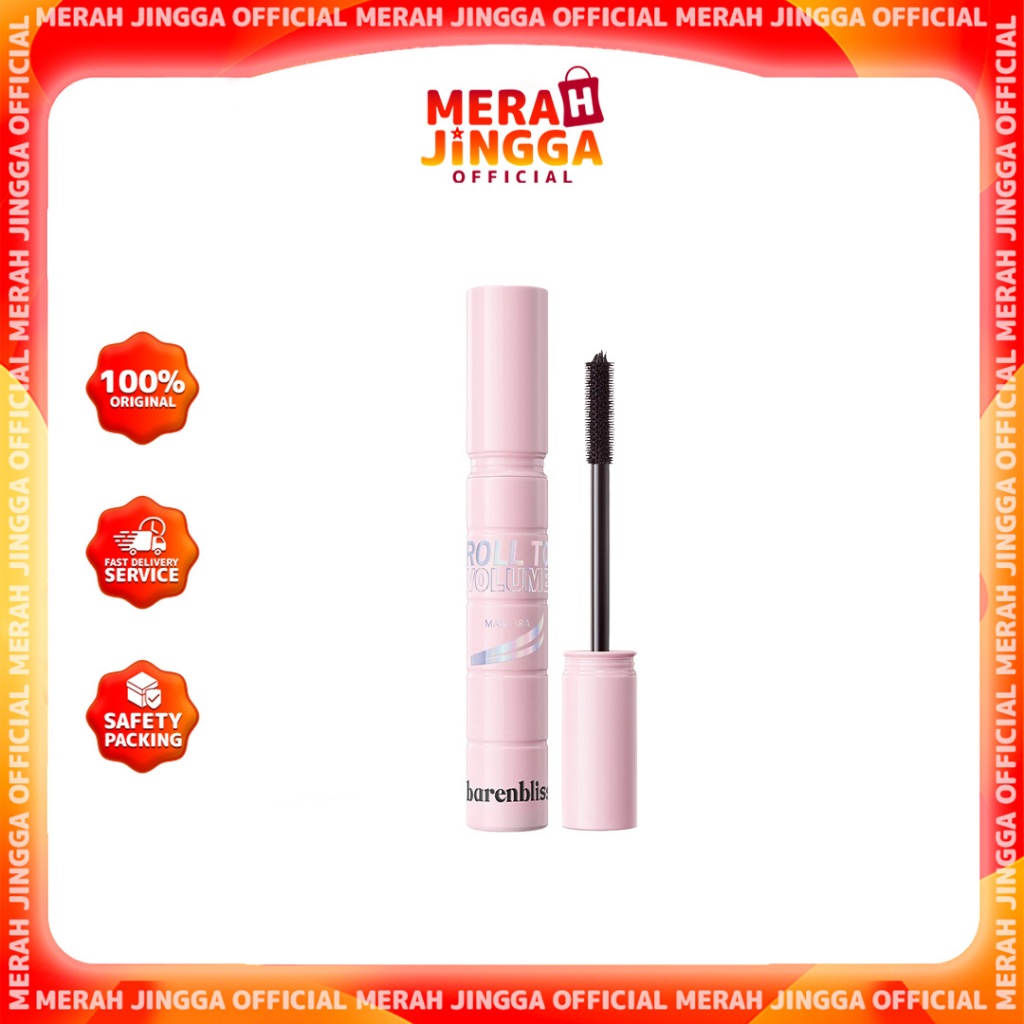BNB barenbliss Korean Roll To Volume Mascara / Merah Jingga Official