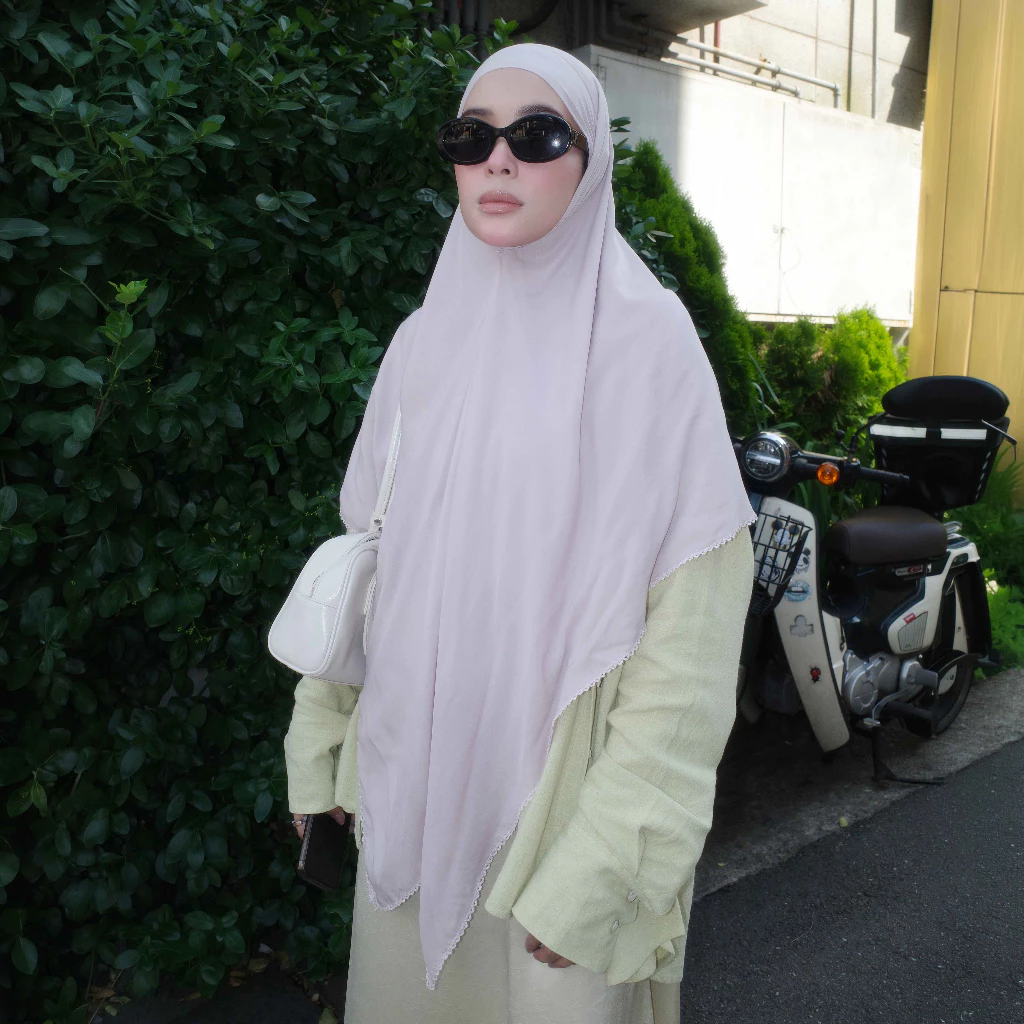 Lozy Hijab - Mida Shirt Lozy x Hamidah (Atasan Polos Bahan Linen Premium)