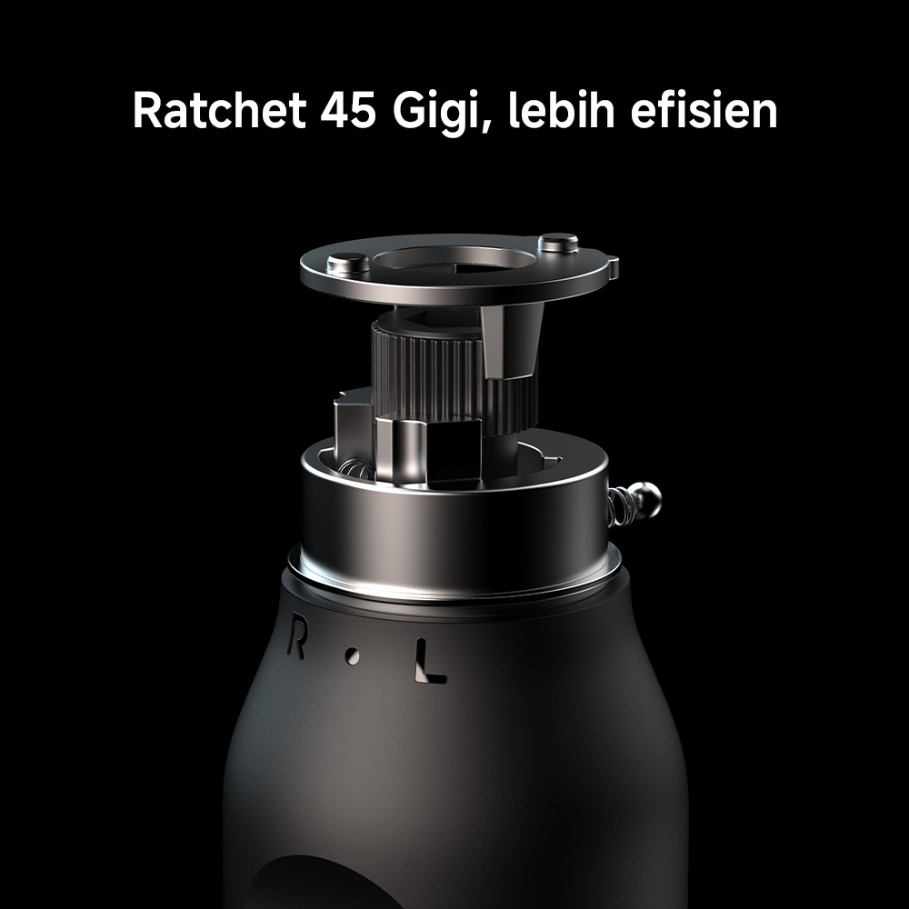 Xiaomi Mi 16-in-1 Ratchet Screwdriver / Ratchet 45 Gigi, Lebih Efisien / 16 Mata Obeng Multifungsi / Bit S2 Steel, Kuat & Tahan Lama / Torsi Tinggi hingga 20 Nm [Xiaomi Official Store] - Gambar 2