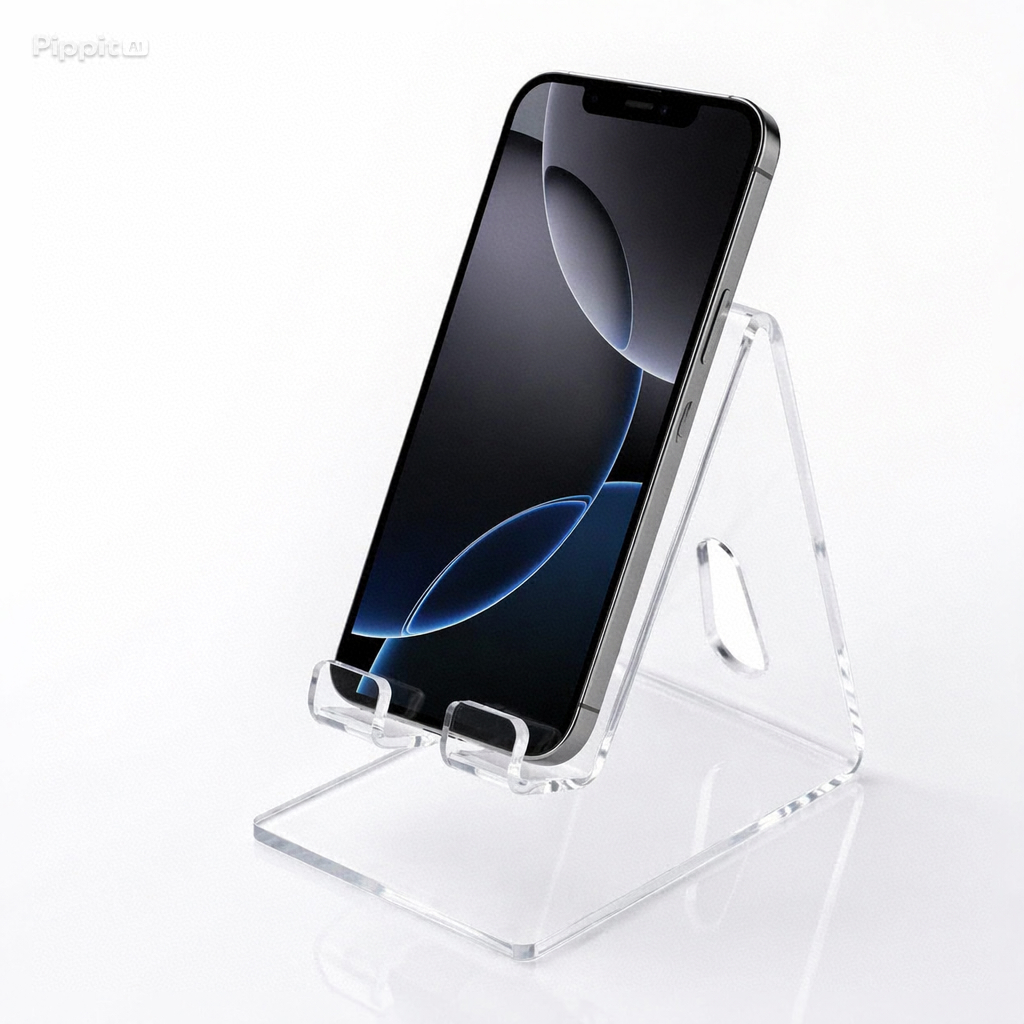 stand hp tatakan dudukan hp phone stand holder acrylik - Gambar 2