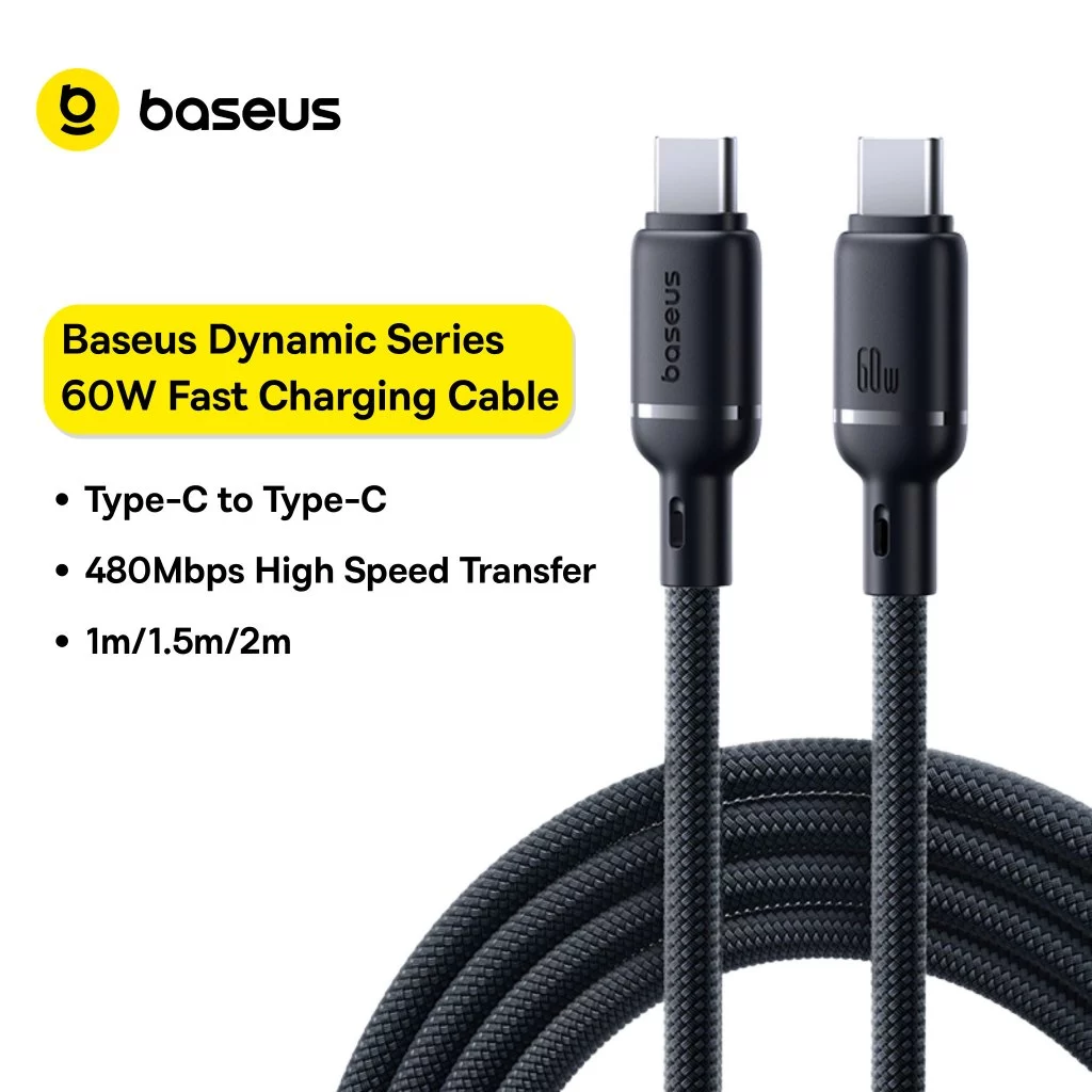 Baseus Smooth Power 2.4A/30W/60W Fast Charging Cable For iPhone - Gambar 4