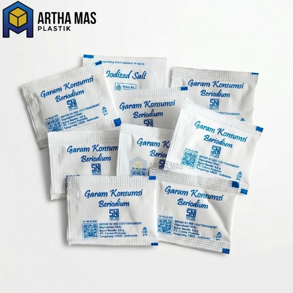 Small Sachet Salt - Salt Sachet @250 pcs | Shopee Singapore