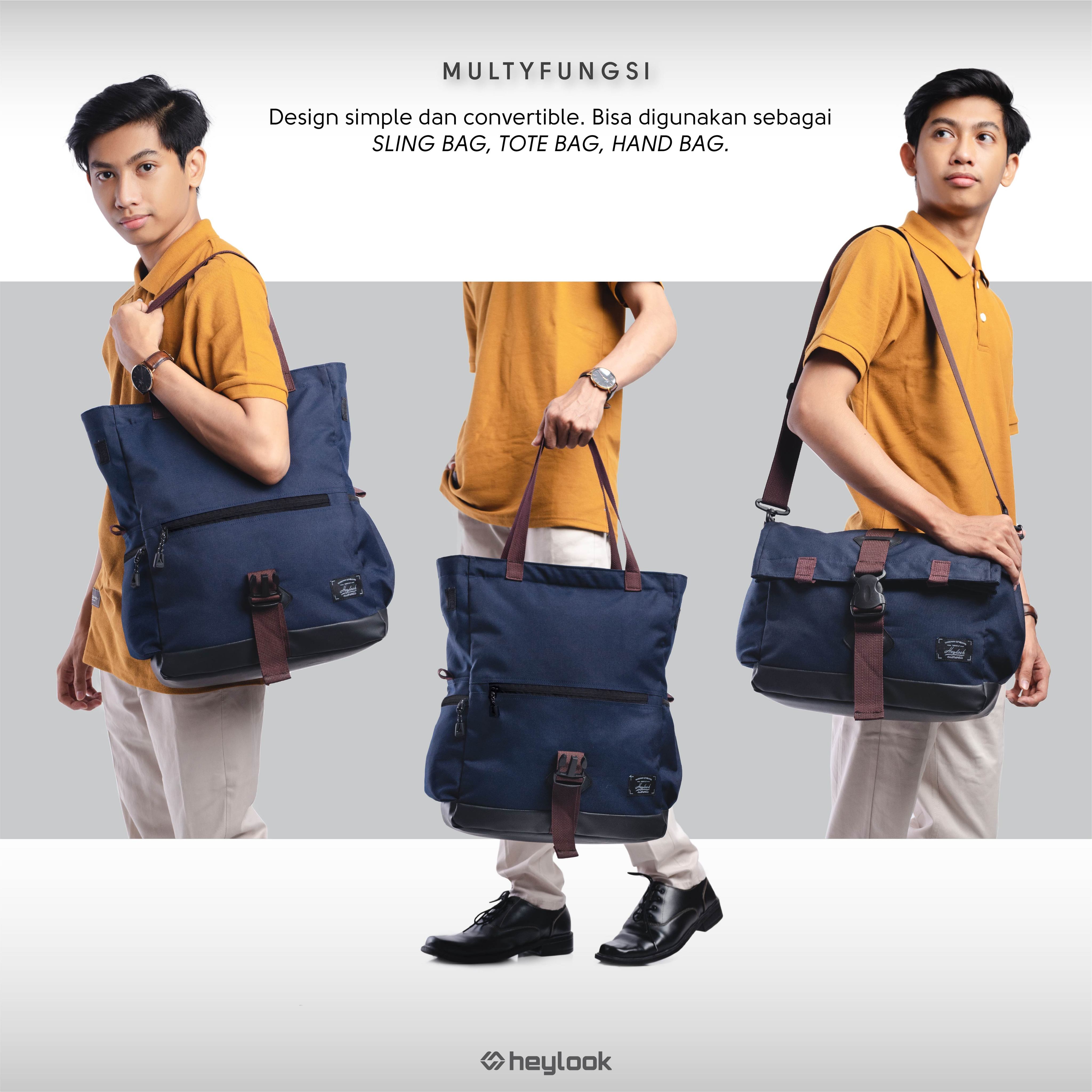 Tote BAG ENIGMA Multifunction Sling BAG Men Women HEYLOOK Shopee Singapore
